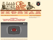 Tablet Screenshot of oldtimemusic.com